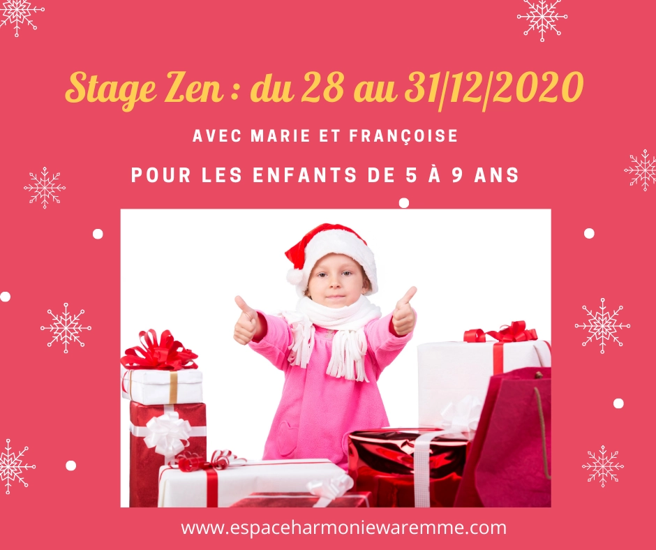 Stage zen pour enfants de 5 à 9 ans